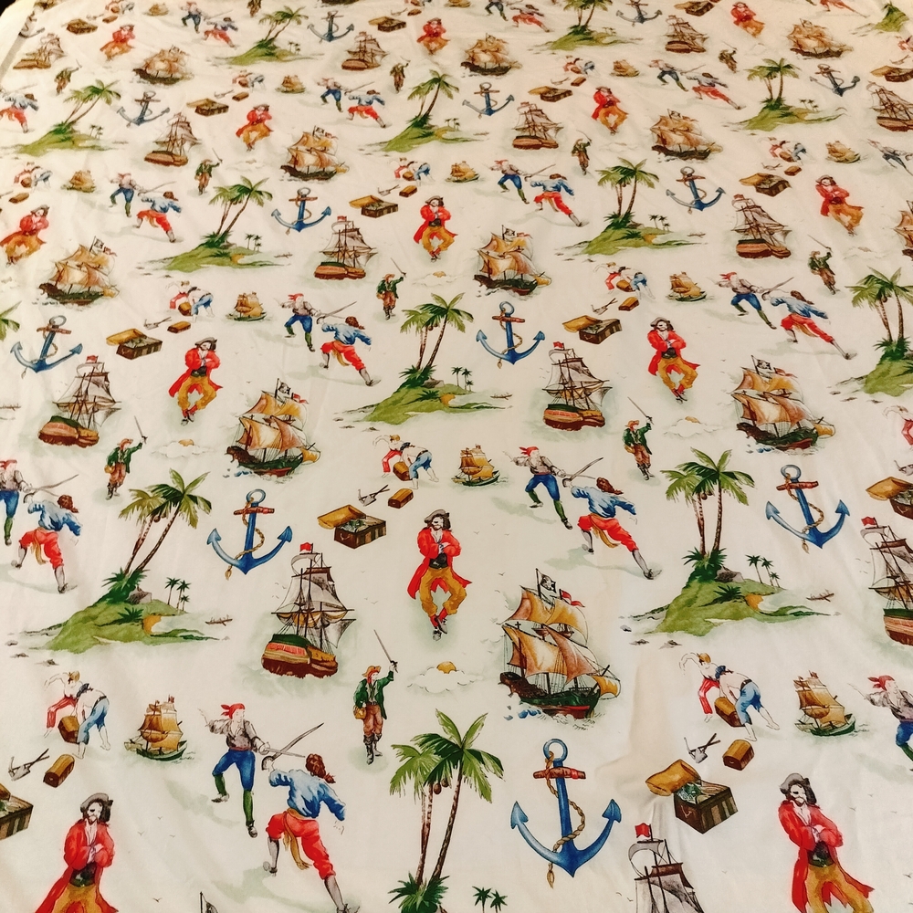 The Company Store Pirate Adventure Duvet Cover - Multicolor